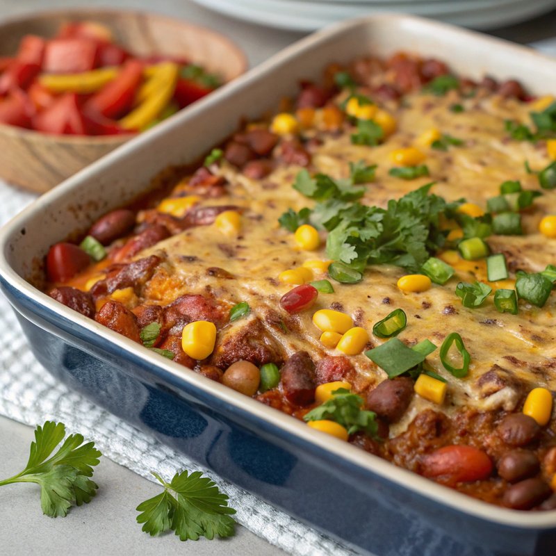 Pinto Bean and Corn Casserole
