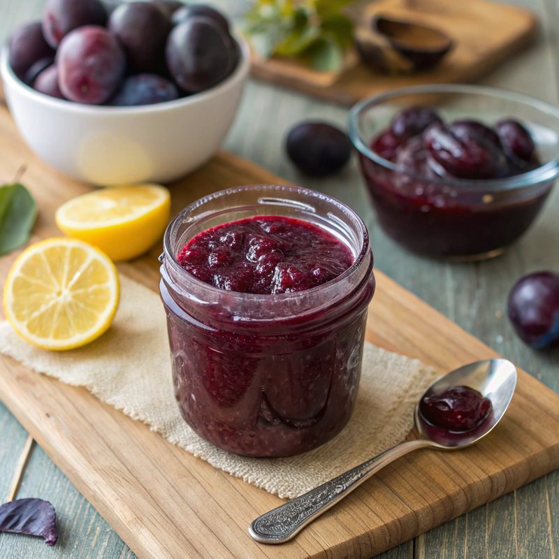 Homemade Plum Jam