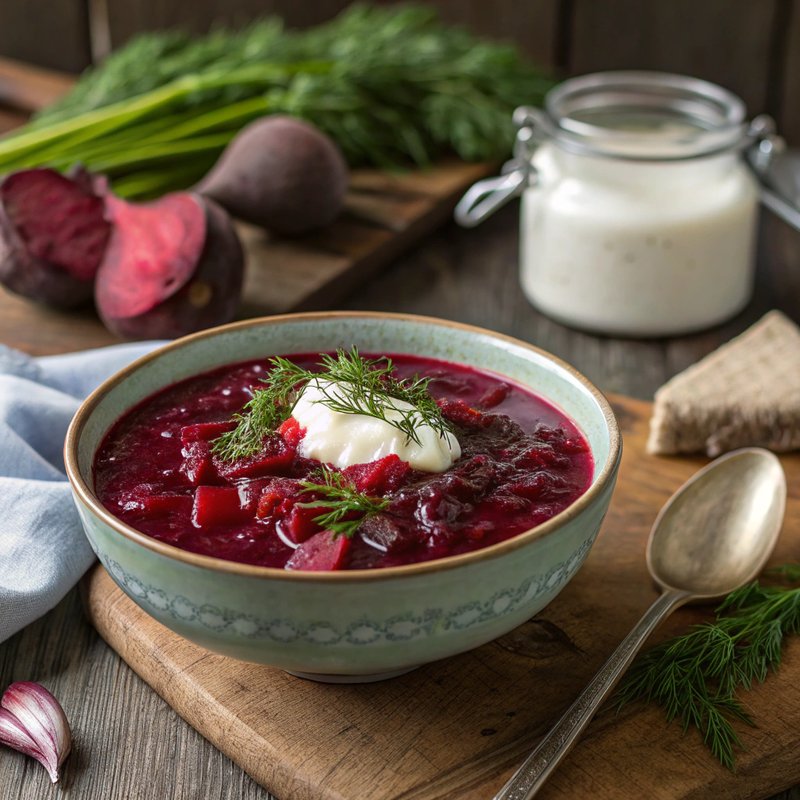 Barszcz (Polish Beet Soup)