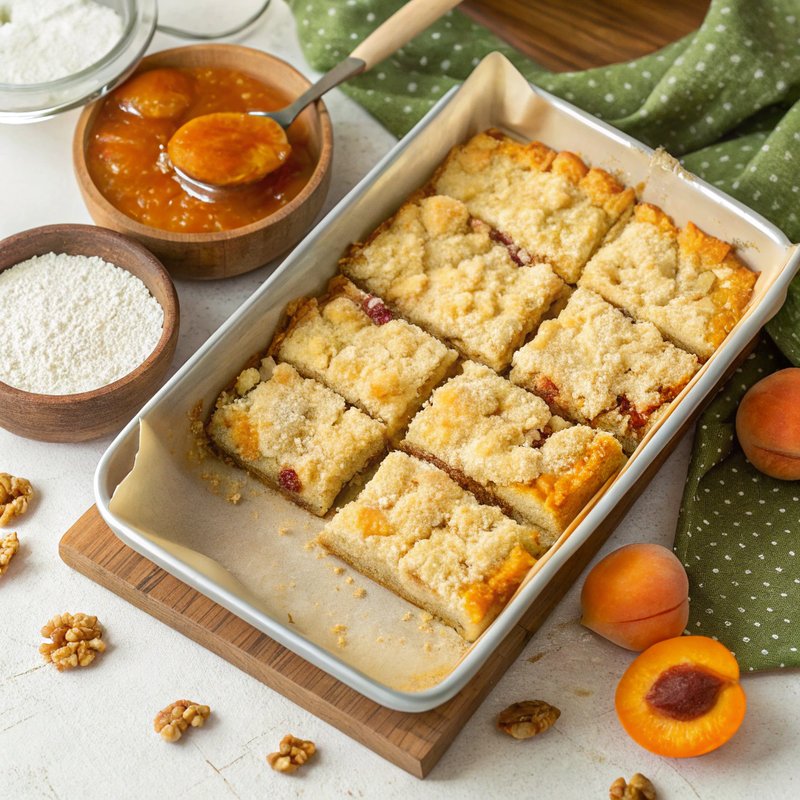 Delicious Apricot Crisp Bars