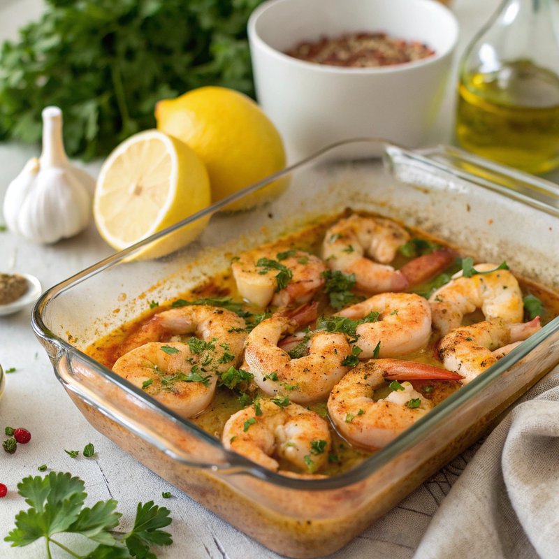 Enhanced Boston Baked Shrimp