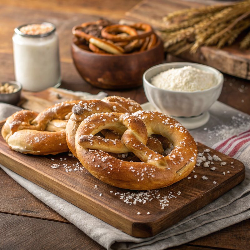 Authentic German Bretzels