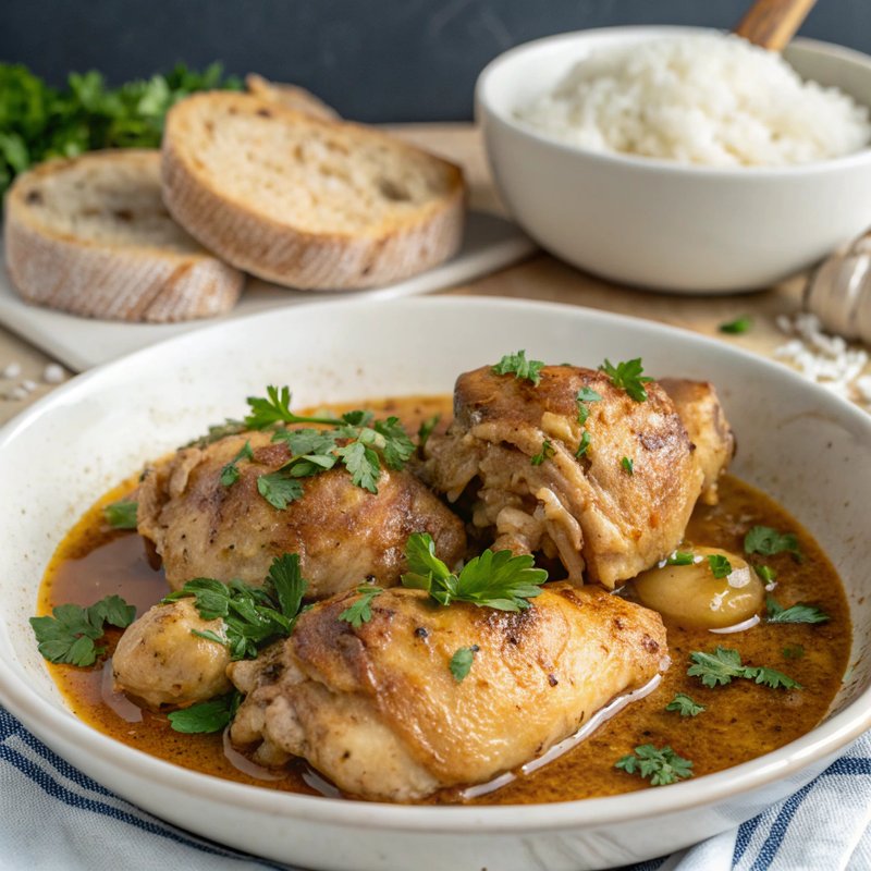 Pollo al Ajillo