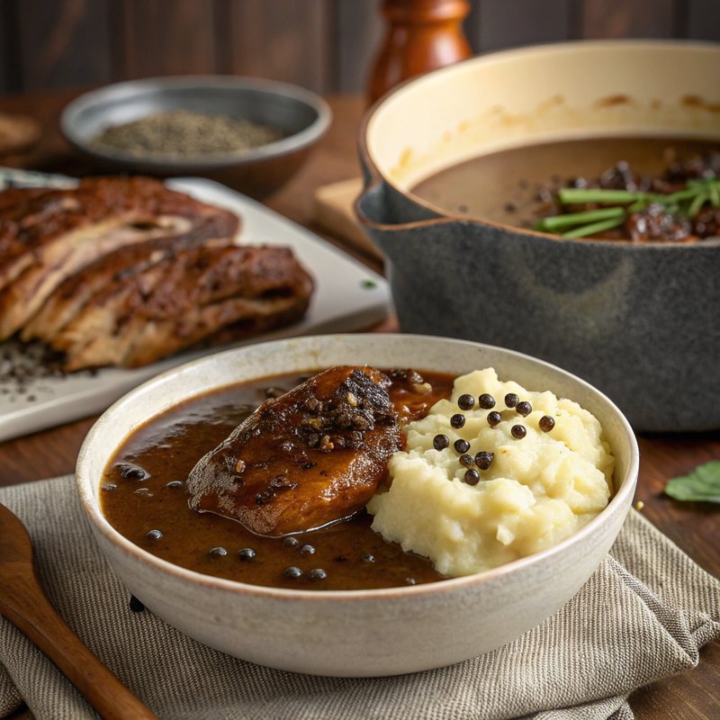 Classic Peppercorn Gravy