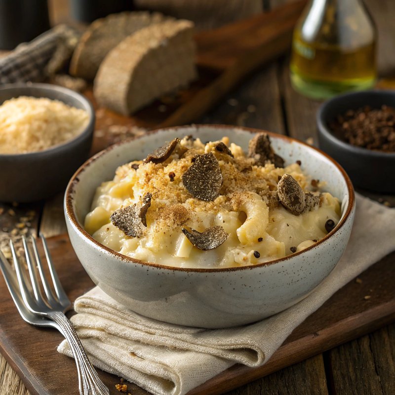Black Truffle Mac and Cheese
