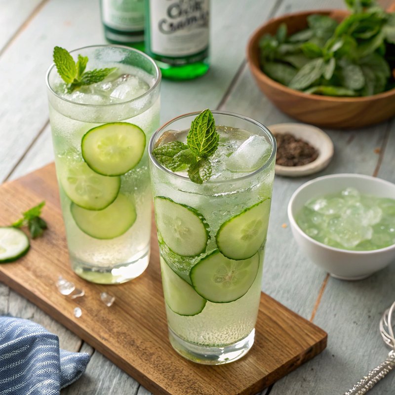 Cucumber Mint Refresher
