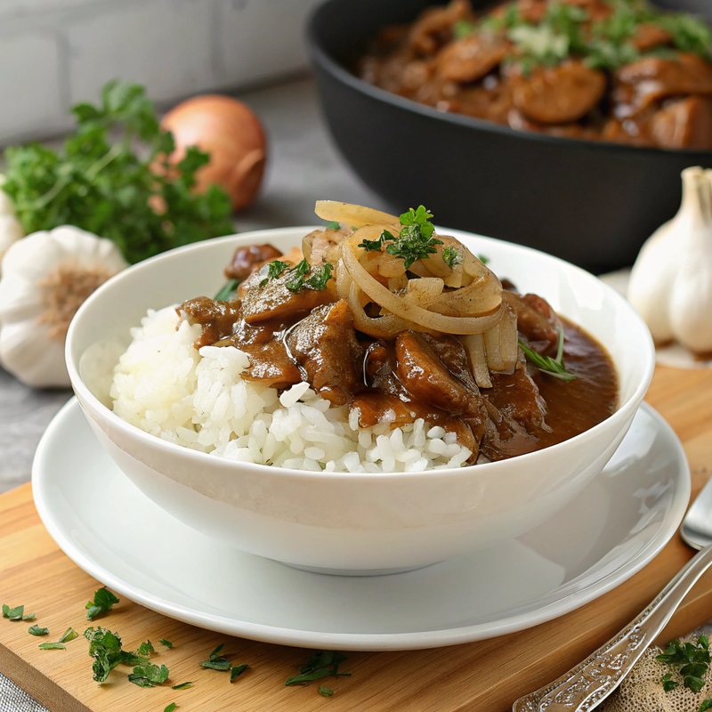 Savory Rice and Gravy