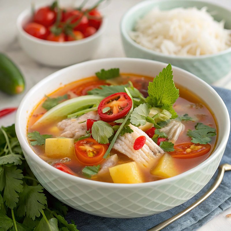 Canh Chua (Vietnamese Sour Soup)