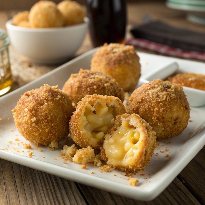 Crispy Mac and Cheese Balls