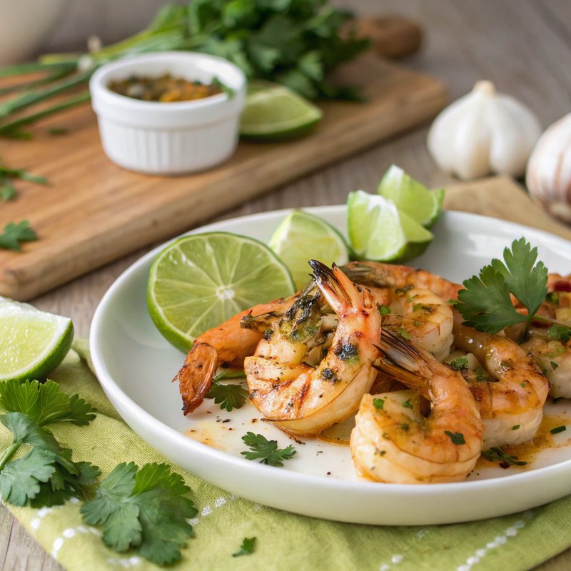 Zesty Lime Grilled Shrimp