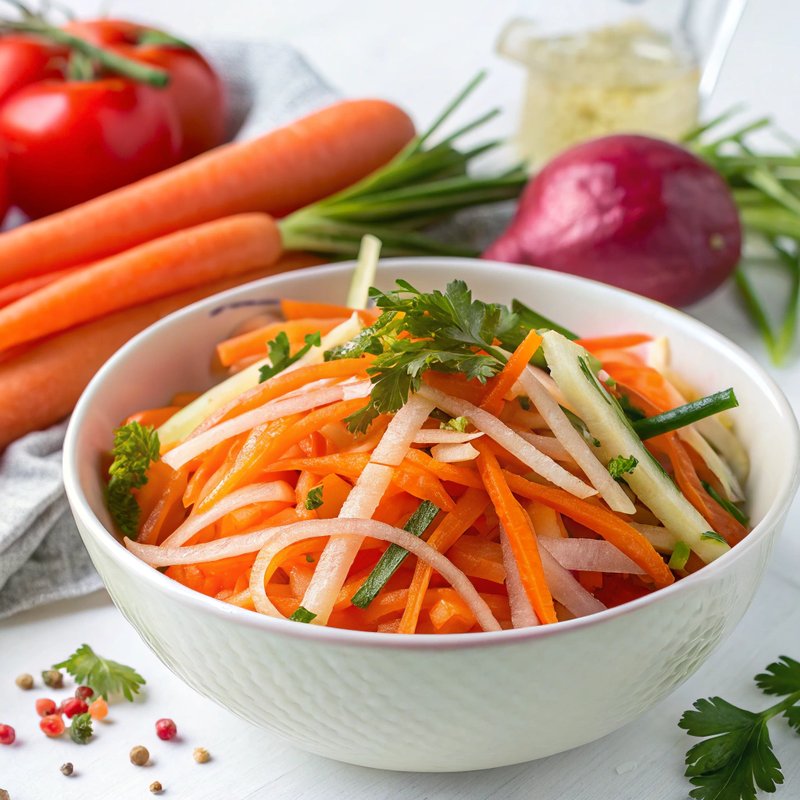 Vietnamese Pickled Vegetables