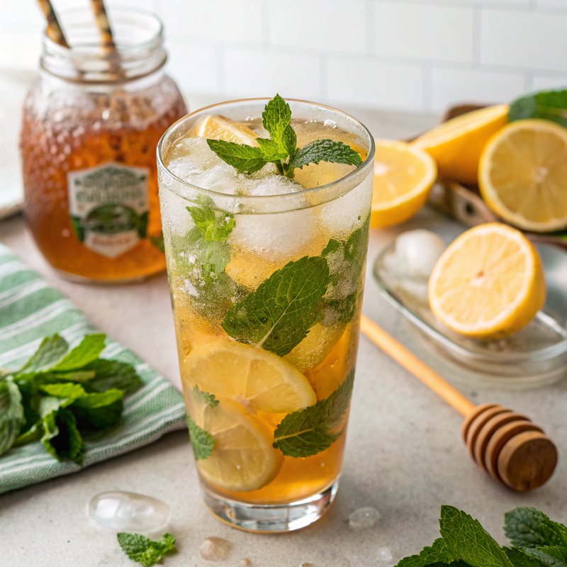 Citrus Mint Tea and Tonic