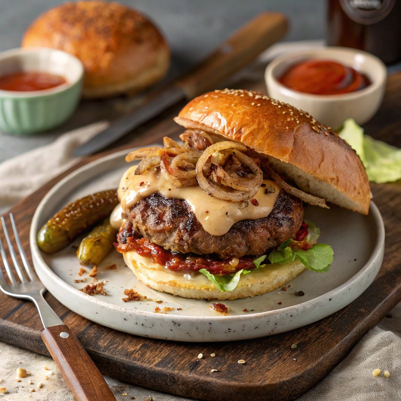 Sweet and Spicy Burger