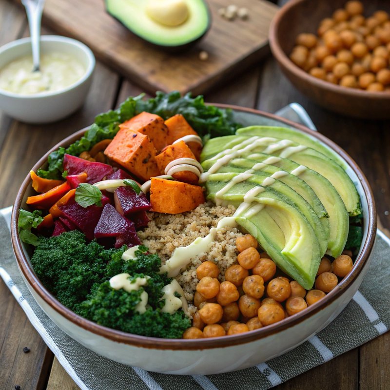 Enhanced Vegan Buddha Bowl