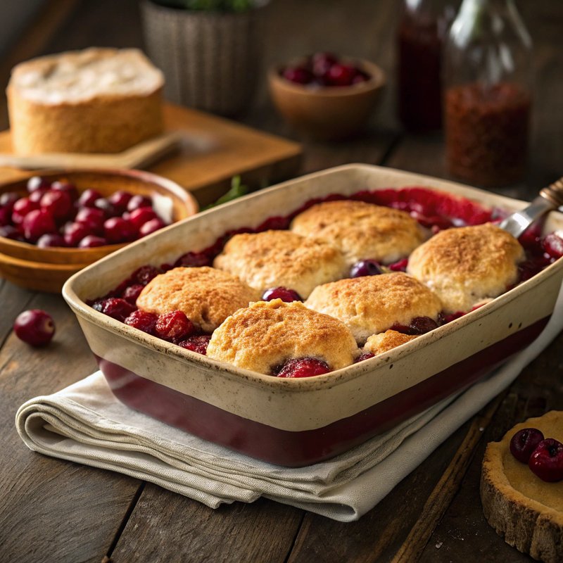 Flathead Cherry Cobbler