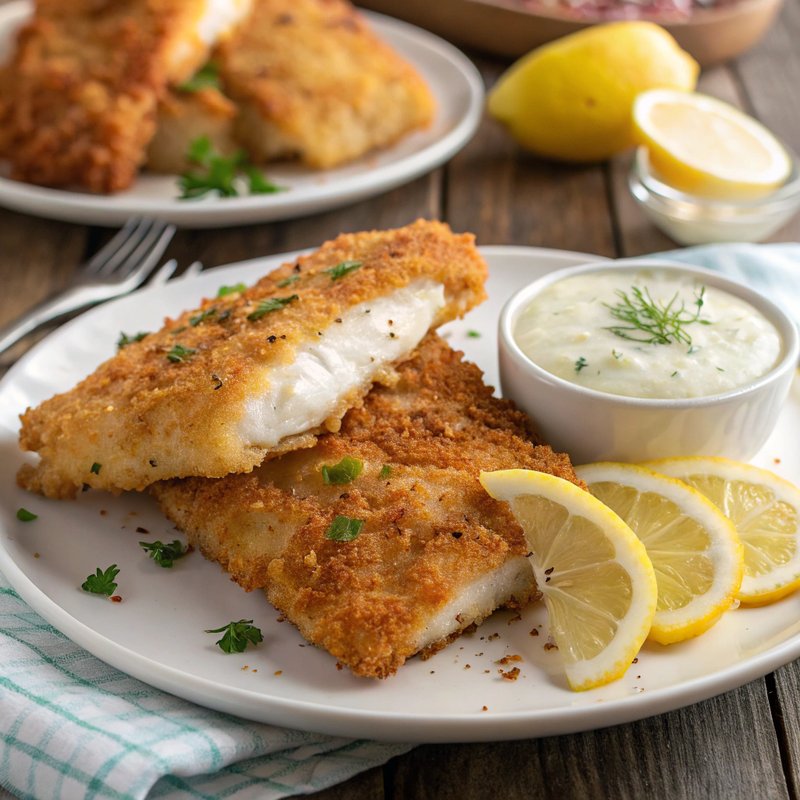 Crispy Fried Haddock