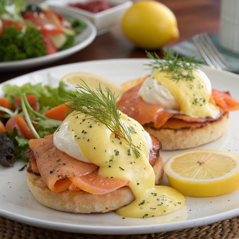 Smoked Salmon Eggs Benedict