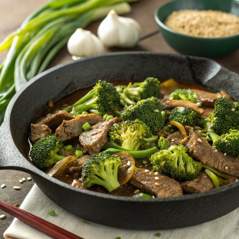Keto Beef and Broccoli