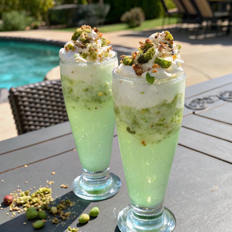 Pistachio Cream Italian Soda