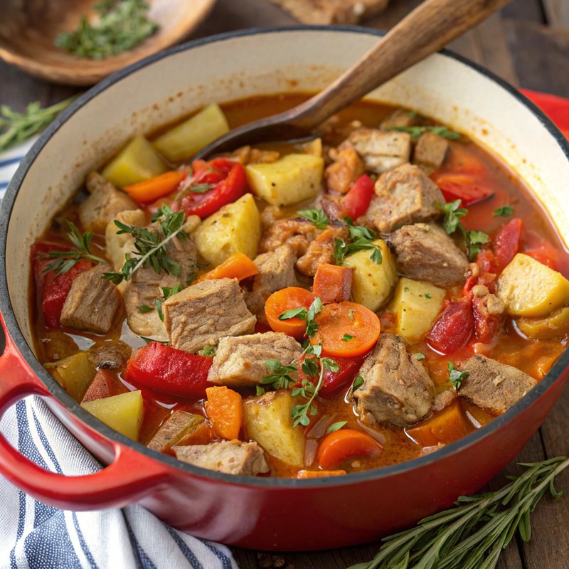 Ragout de Porc aux Légumes