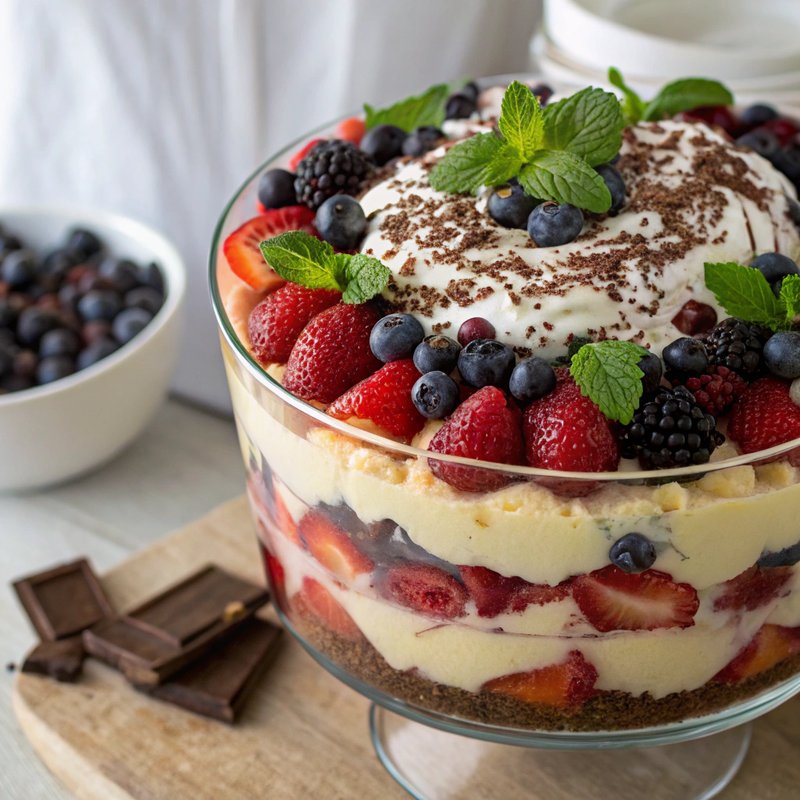 Classic Berry Trifle