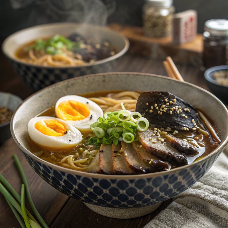 Black Garlic Ramen