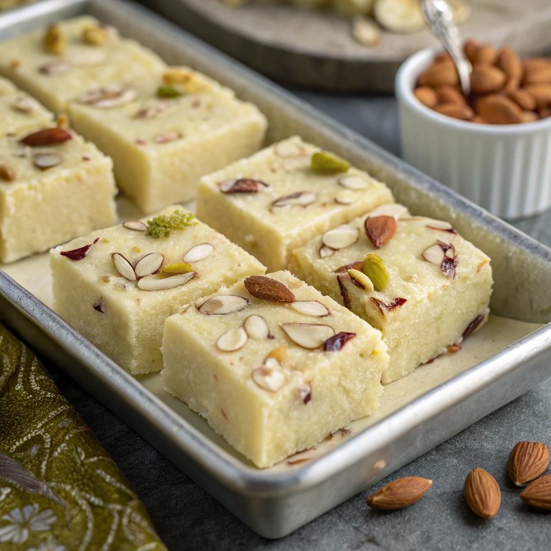 Traditional Indian Barfi
