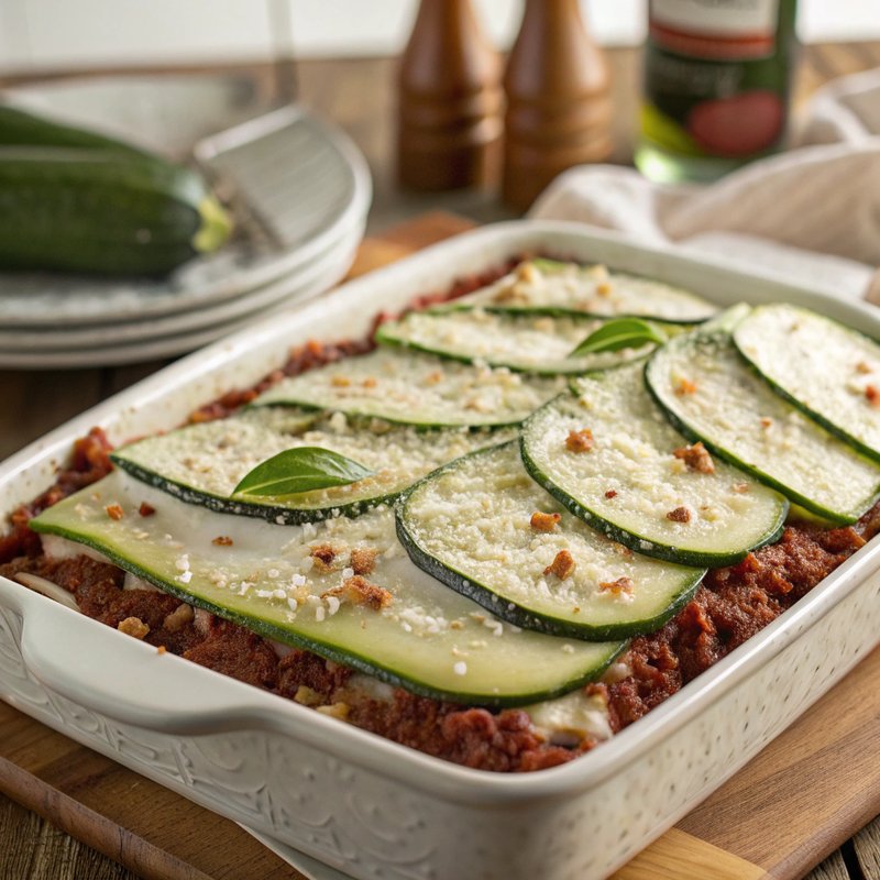 Keto Zucchini Lasagna