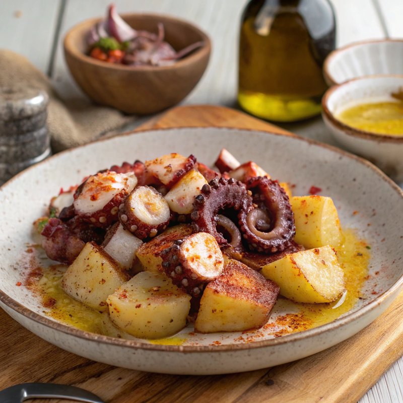 Pulpo a La Gallega (Octopus Galician Style)