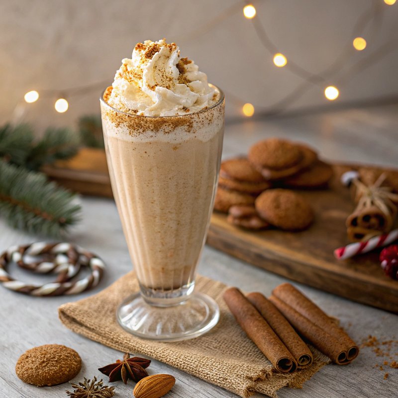 Gingerbread Protein Shake