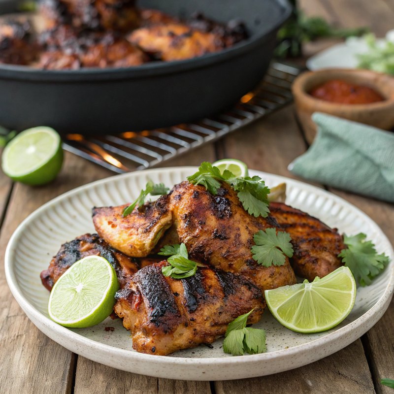 Pollo a La Barbacoa