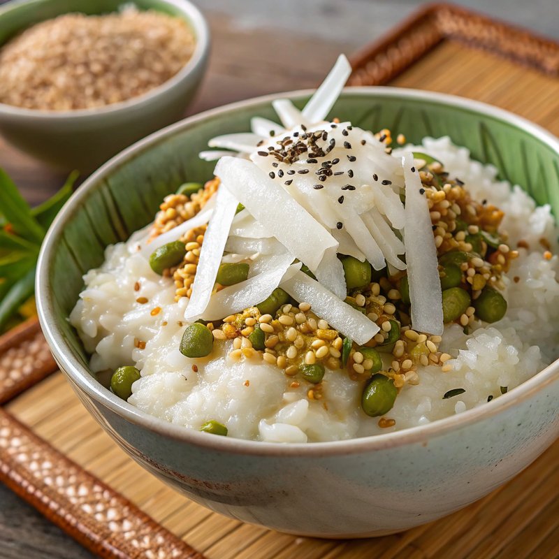 Xoi Dau Xanh (Vietnamese Sticky Rice with Mung Beans)