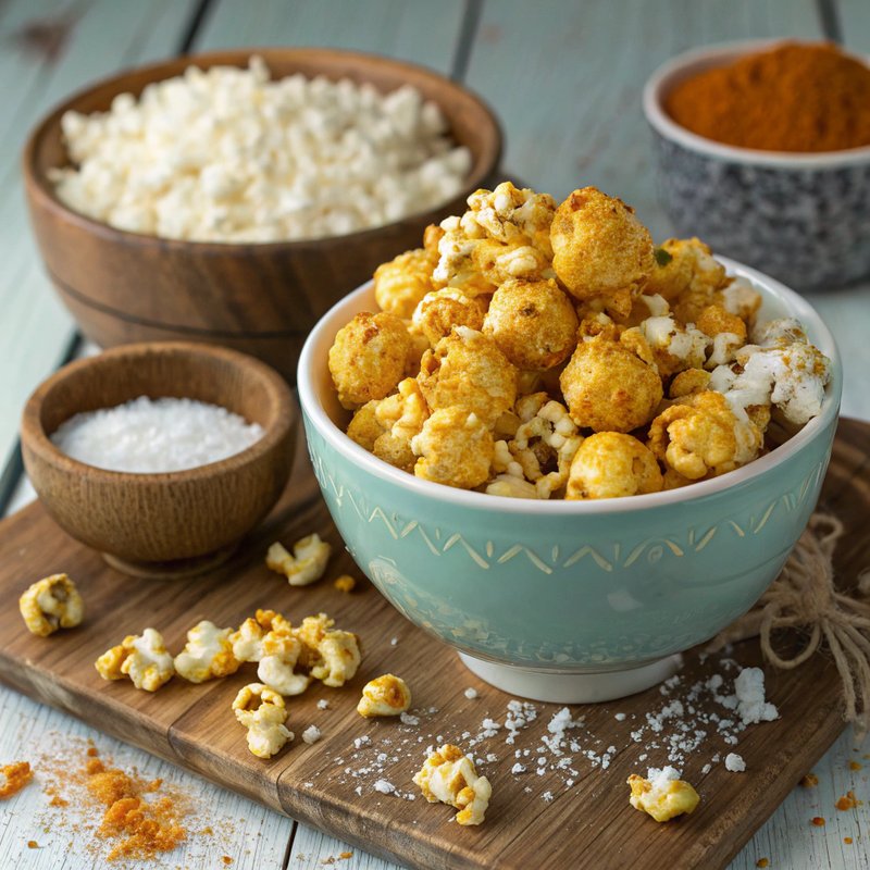 Exotic Coconut Curry Popcorn