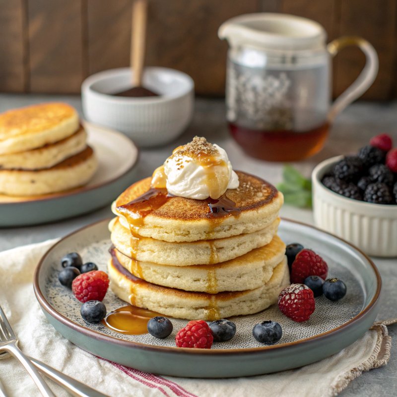 Air Fryer Pancakes