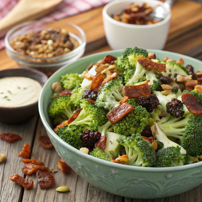 Enhanced Broccoli Bacon Salad