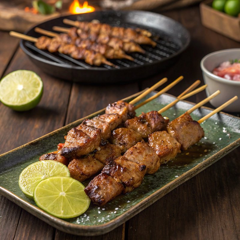Moo Yang (Thai Grilled Pork Skewers)