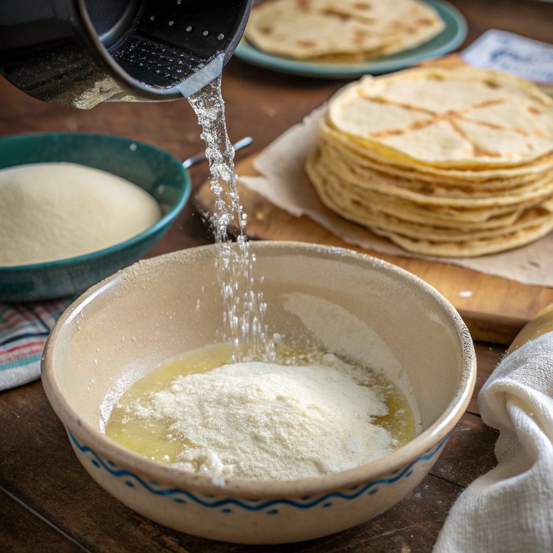 Homemade Corn Tortillas