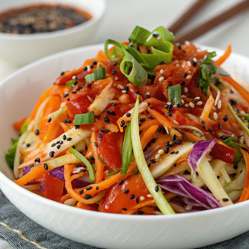 Spicy Korean Coleslaw