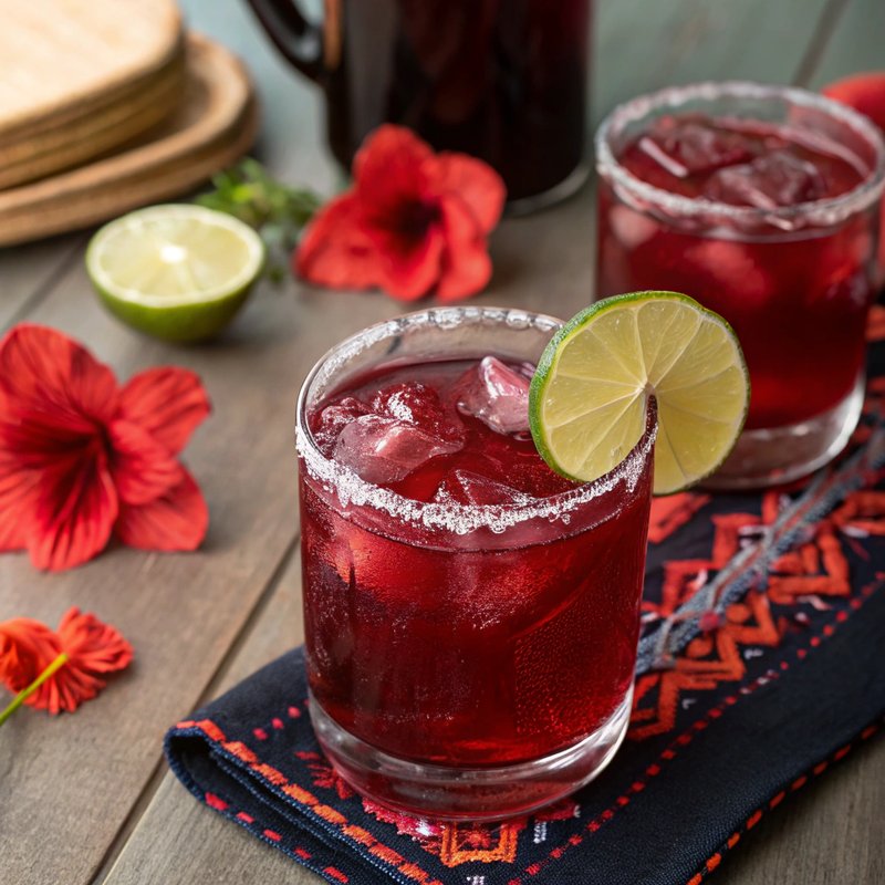 Agua de Jamaica - Mexican Hibiscus Drink