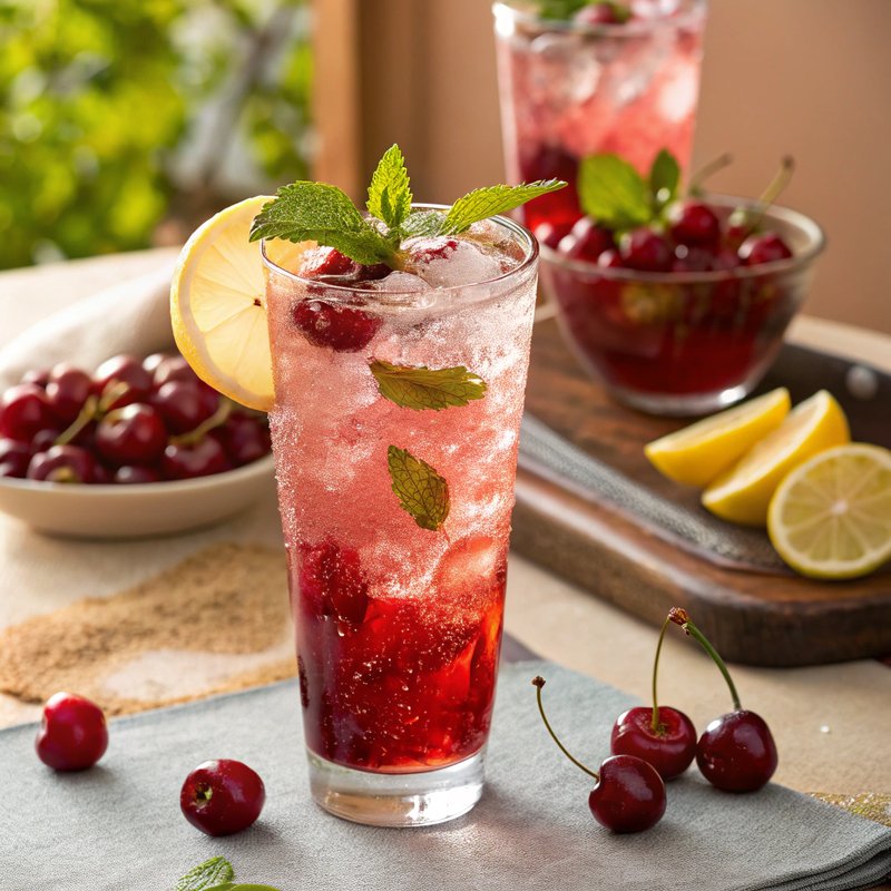 Refreshing Cherry Soda