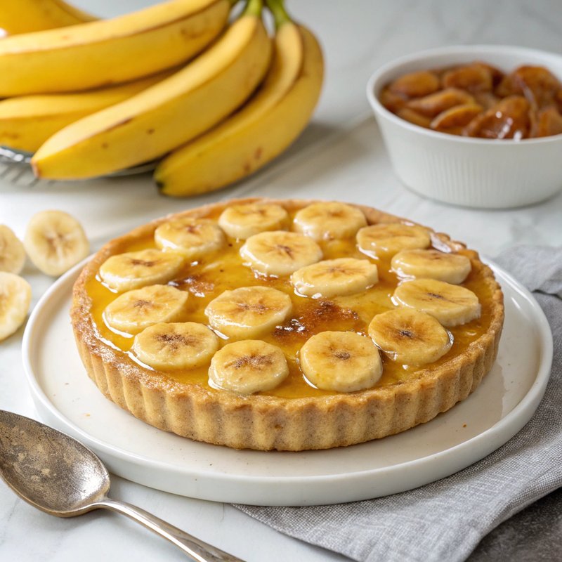 Caramelized Banana Tart