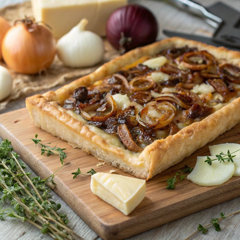 Onion and Gruyere Tart