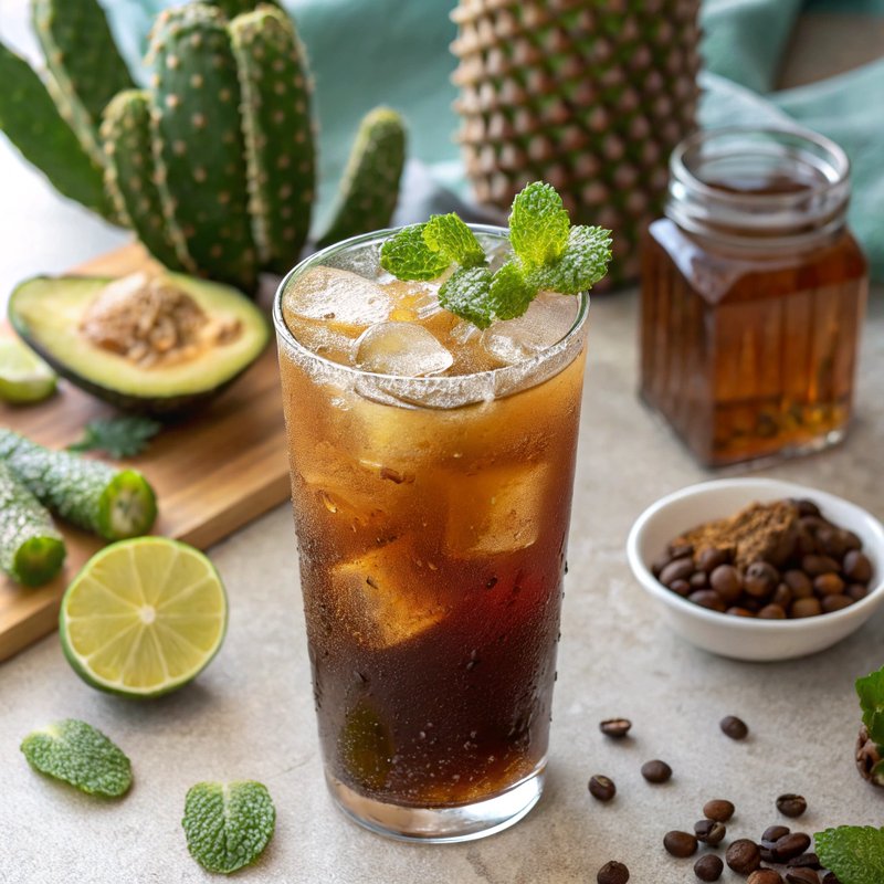 Nopal Coffee Tonic
