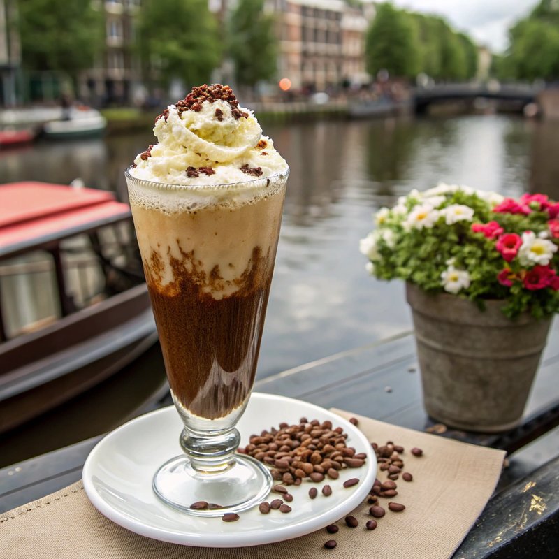 Dutch Canal Coffee Float