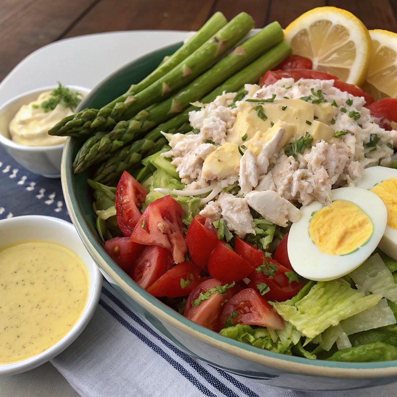 Crab Louie with Homemade Louie Dressing