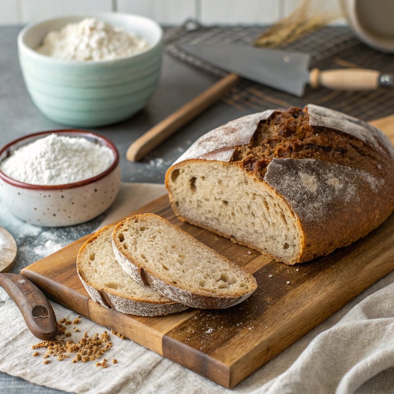 Traditional Rye Sourdough Bread