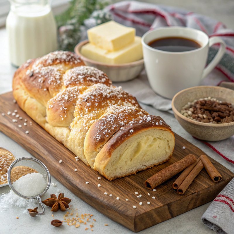 Pulla - Finnish Sweet Cardamom Bread