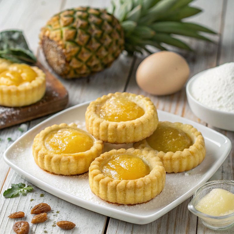 Golden Pineapple Tarts