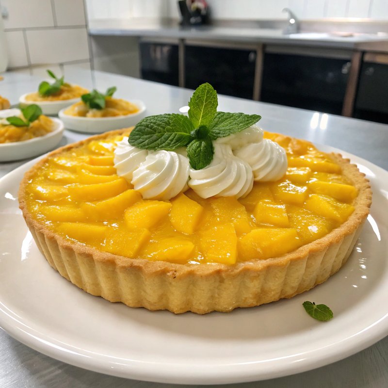 Exotic Mango Tart