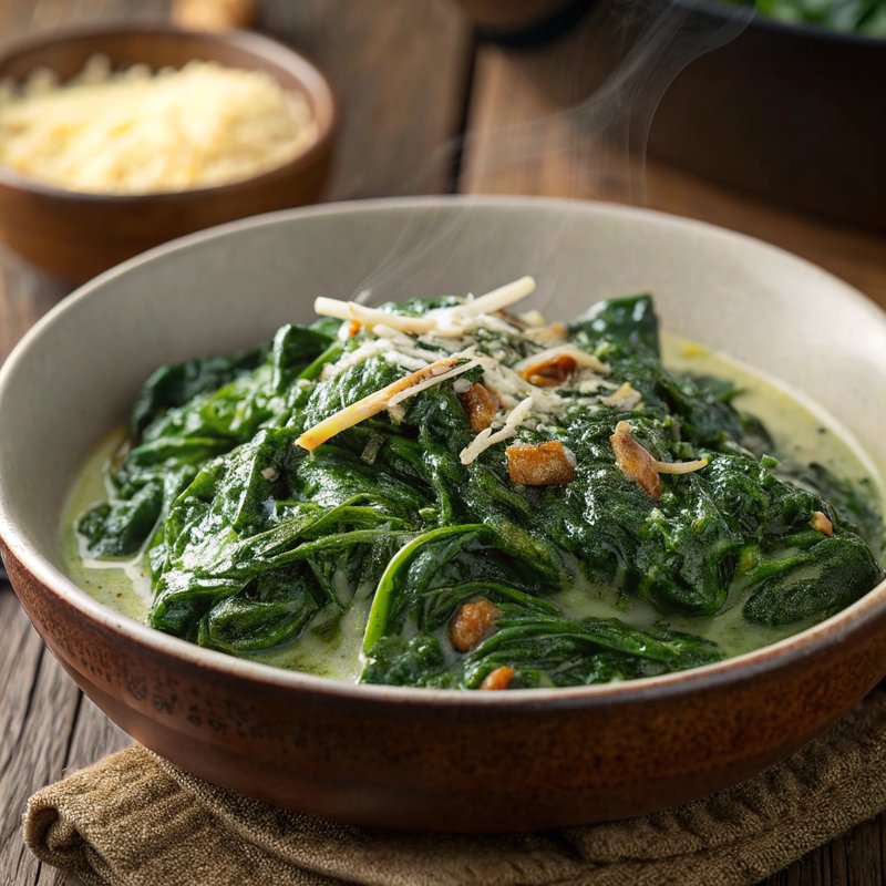 Decadent Creamed Spinach
